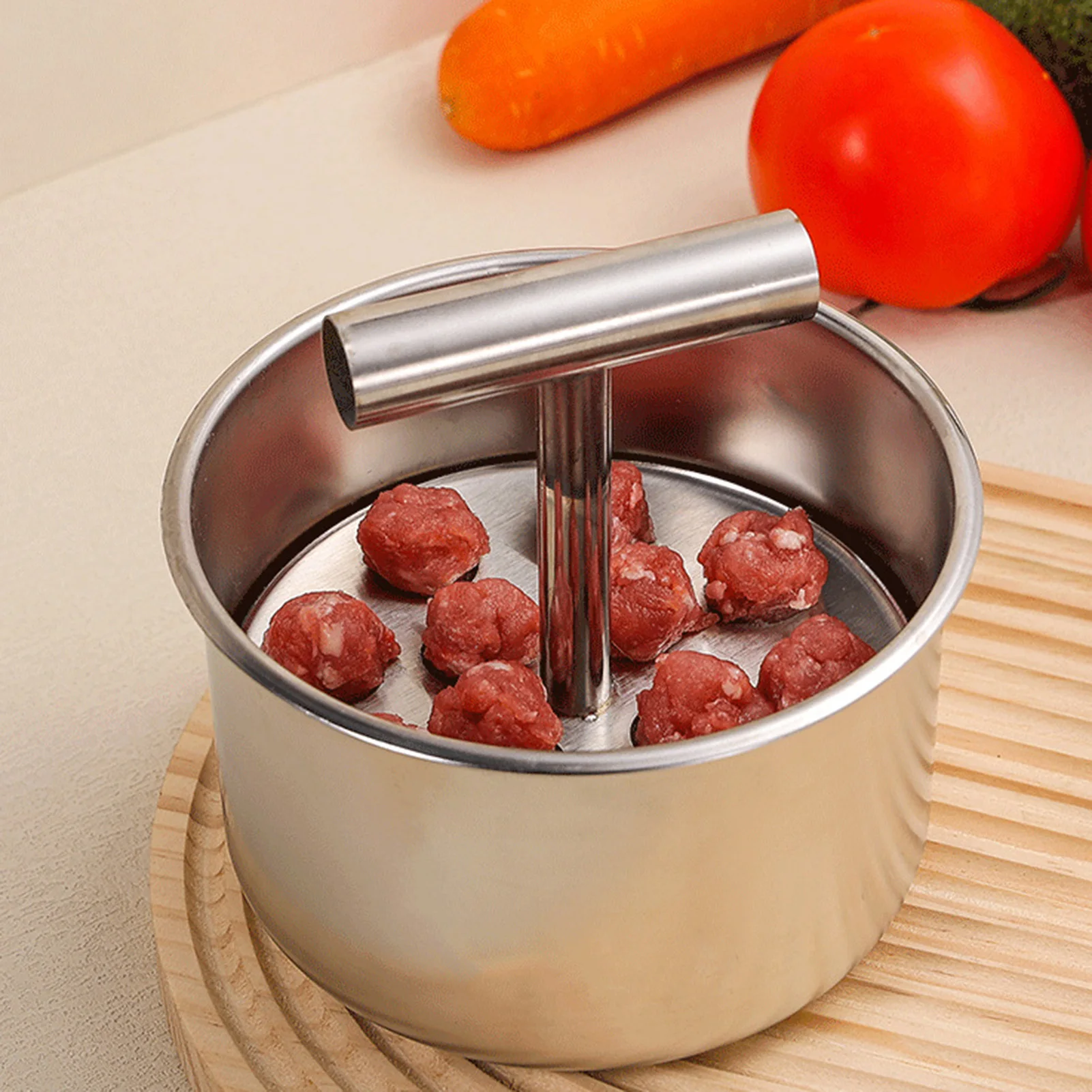 Meatball Maker Multifunctional Kitchen Meatball Press with 6/12 Grid for Quickly Making Meatballs Kitchen Tool