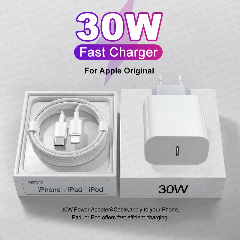 For Apple Original 30W Quick Type C Charger For iPhone 14 13 12 11 Pro Max Mini 8Plus XR X XS iPad Fast Charging Lightning Cable 400 sold5,012.265,490.53Save 478.27-8%4300Shop5834097 StoreSee previewS