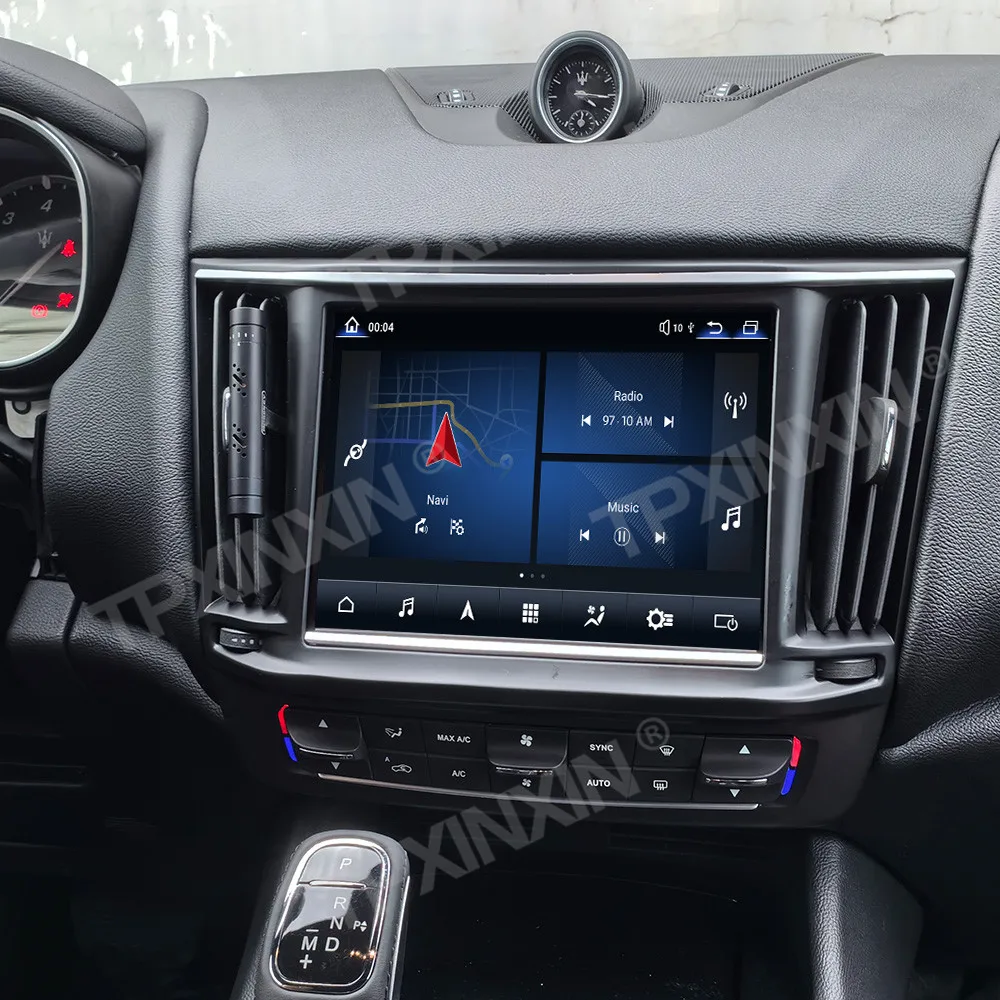 

8,4-дюймовый сенсорный экран Android 13 для Maserati Levante 2014-2020, мультимедийная система с CarPlay, GPS-навигация, головное устройство