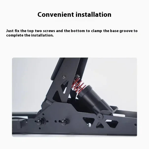 مجموعة أداء دواسة الفرامل MOZA Racing SR-P Lite توفر مجموعة كتلة الربيع والخميد مقاومة كبح أعلى #3