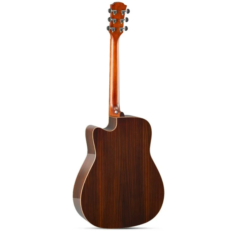 A1M 41 Inch Authentic Guitar All Mono Tin Plus Spruce Veneer Electric Box Stage Play Folk Guitar