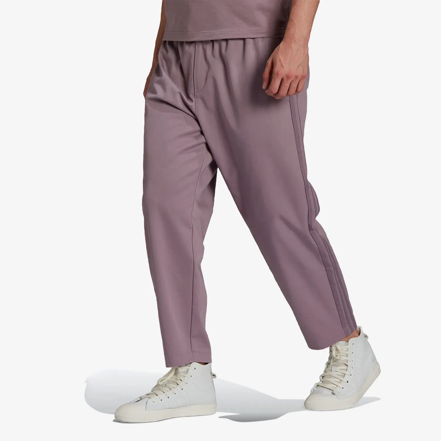 

Adidas genuine Trefoil Men's Knit Casual Relaxed Tapered Pants HC8607