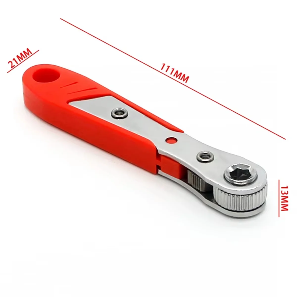 ABNJ Mini Ratchet Wrench Two-Way Adjustment with Batch Extension Rod Suitable for Screwdriver Drill Tools
