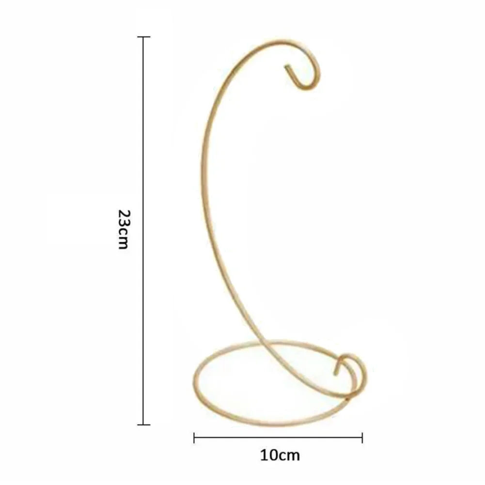 5/10pcs Home Garden Metal Bauble Ornament Pack Retro Airs Plant Terrarium Landscape Display Iron Hanging Stand Decoration Holder