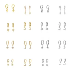 New Fashion Tennis Racket Pendants Drop Earring Piercing Circle Round  Hoops  Ear Rings for Womens  Jewelry Pendiente Gift