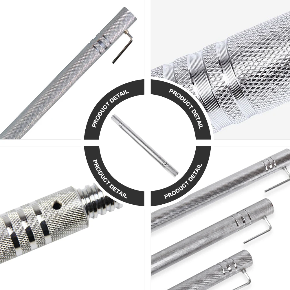 

Dumbbell Connecting Rod Durable Stainless Steel Convert Handle Accessories Weight Training Equipment