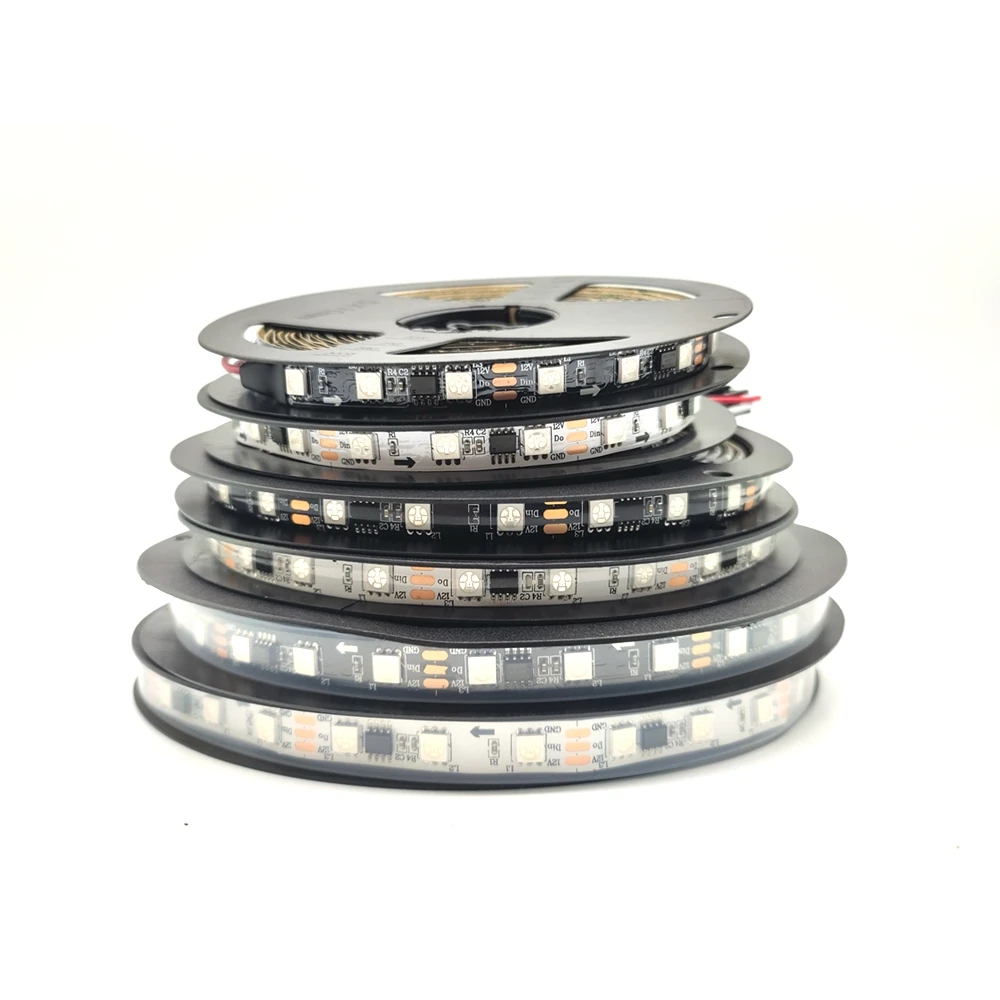 

DC12V WS2811LED addressable pixel light strip LED 1M/2M3M/4M/5M 30/60LEDS IP30/65/67
