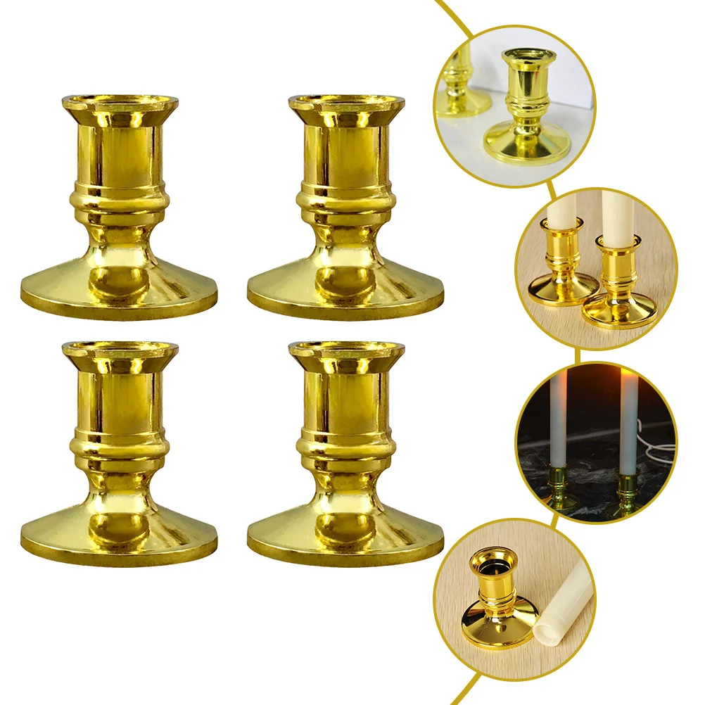 

Electronic Holders Abs Creative Candlestick Desktop Decor For Home Cafe Bar Hotel Decorative Adornment