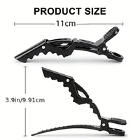 5-30pcs Alligator Hair Clip Plastic Nonslip Hairpin Black Pink Durable Hair Clamp Hairdressing Styling Accessories for Woman Man 3
