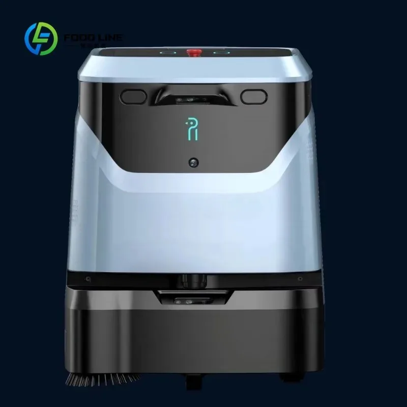 Customized Commercial Wet Dry Floor Cleaning Robot Autonomous Navigation Auto Charging For Office Hotel Mall CE