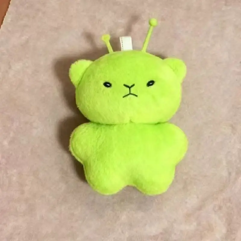 1/2/4/6/12pcs Cute Alien Cat Plush Keychains Soft Plushie Dolls Kawaii Mini Toy Backpack Pendant Lovely Bag Decor Christmas Gift