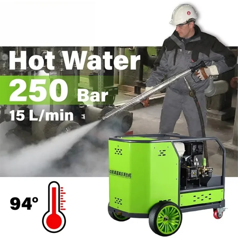 Factory Direct Multi Functional 250 Bar Hot Water High Pressure Cleaner Commercial Pressure Washer For Sale