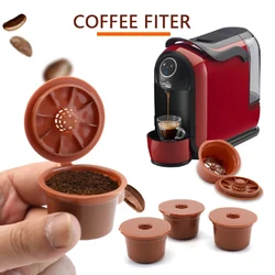 3PCS Reusable Coffee Filter Capsules for Caffitaly S21 S22 Refillable Food Grade Plastic Coffee Pods Refill Capsule