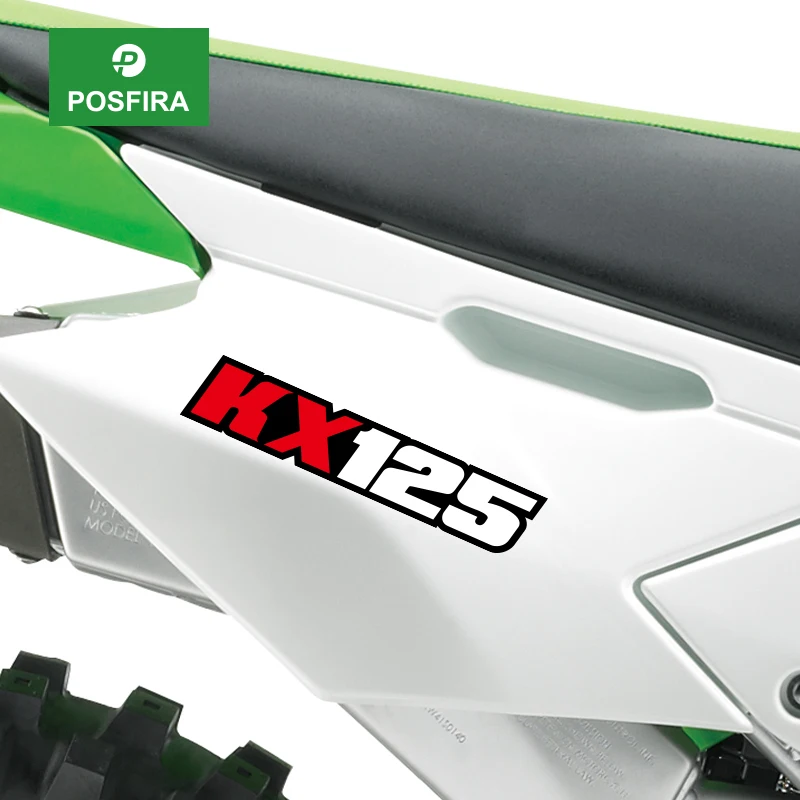 

Наклейки на маятник мотоцикла POSFIRA, виниловые наклейки для Kawasaki KX125 KX 125 2000-2009 2004 2005 2006 2007 2008, аксессуары