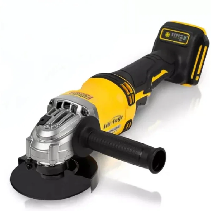 

Cordless Angle Grinder for Dewalt 20V Battery(No Battery), Brushless Motor, 5" Grinding Disc, 3 Variable Speeds& Adjustable Handle, Perfect Tool for Homeowners& Craftsmen, Use for Metal, Stone Grinding, Woodworking