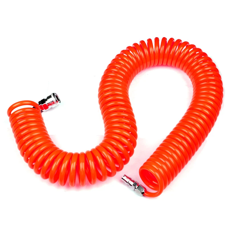 1PC 12m/15m Pneumatico Tubo Dritto Compressore D'aria Pompa Hardware Strumento Accessorio 8*5mm Tubo Flessibile Con Connettore Rapido