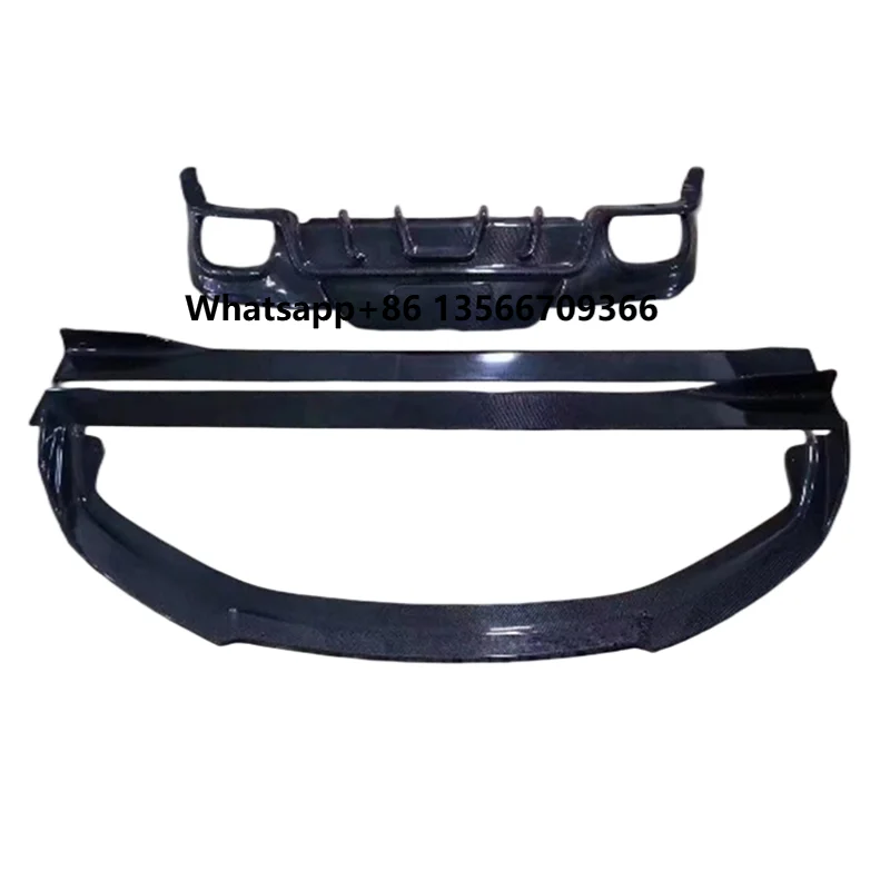 

For 14-16 Old Porsche Panamera 970 Has an Upgraded Carbon Fibre Front Lip Side Skirt and Rear Spoiler Double Rear Wing