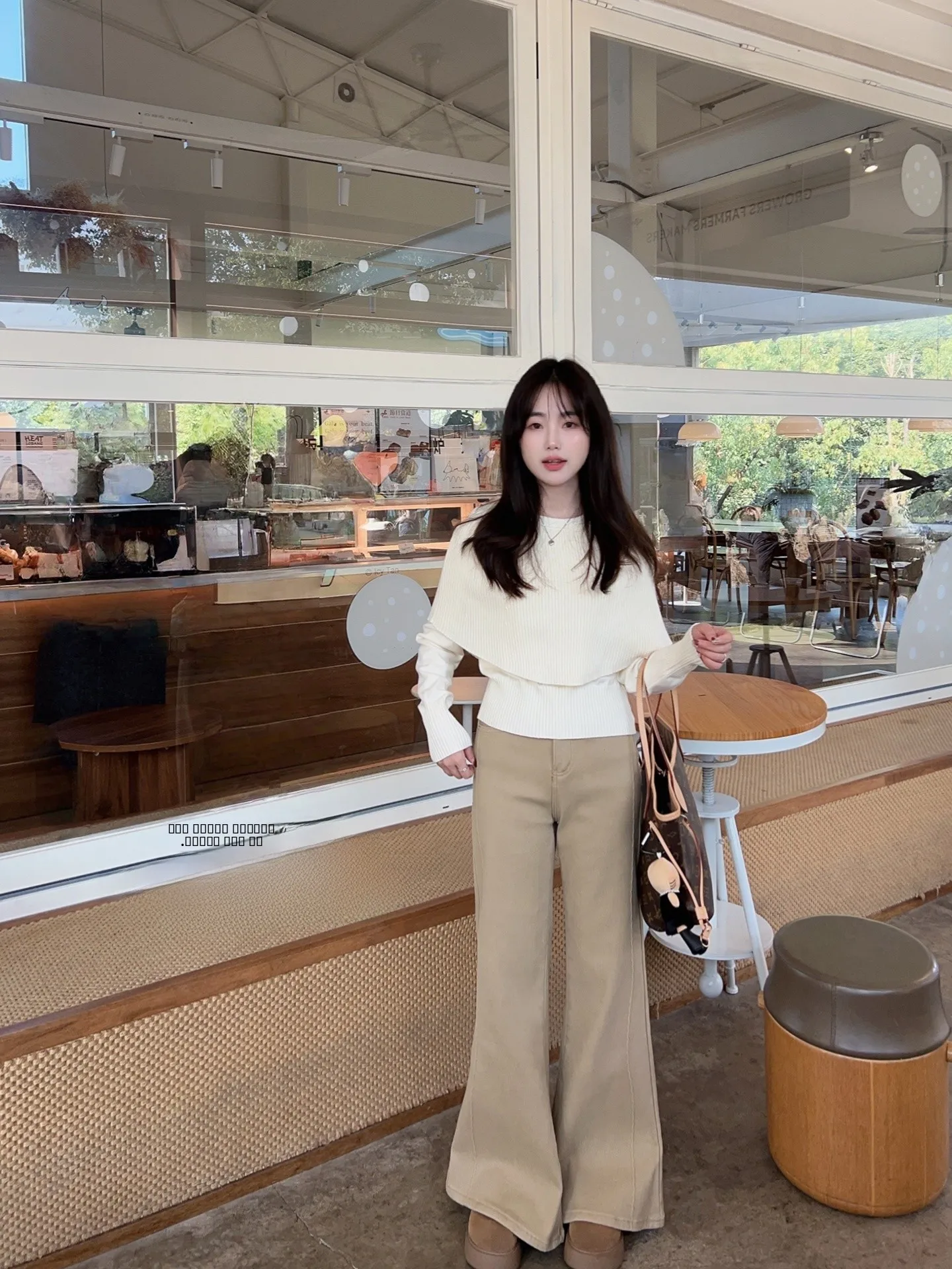 

High Waist Fce Lined Slim Fit Bell Bot Jeans Korean Sle Elastic Narrow Version Long Pants for ort Women