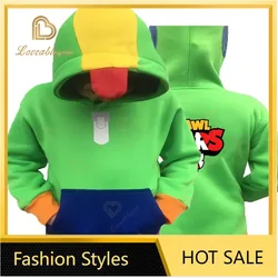 4 T-16 T Anime Cosplay Hoodies Sweatshirts Leon Crow Hoodie 3D Print Kostuum T-shirt Korte Mouw nieuwe 2021 Cartoon Tops Tee