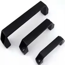 Black Cabinet Handles 90/120/150/180mm for Kitchen, Bathroom & Bedroom, Toolbox Suitcases Equipment Cabinet Pull Drawer Knobs