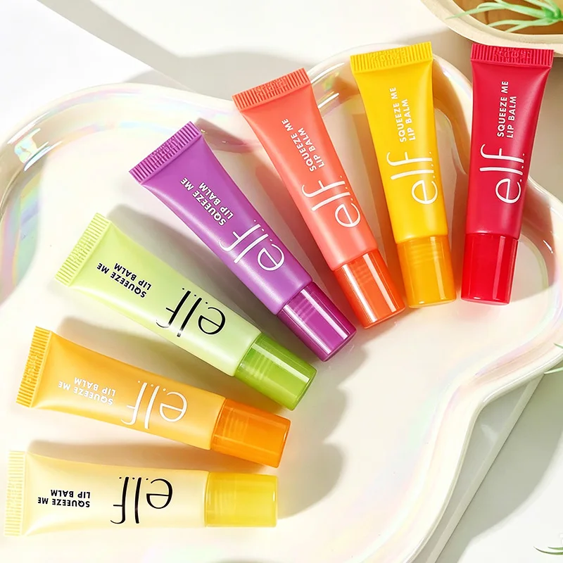 Elf Portable Fruit Flavor Lip Balm Toffee Lightweight Hydrating Nourishing Repairing Improve Lip Lines Dryness ﻿Tinted Cosmetic