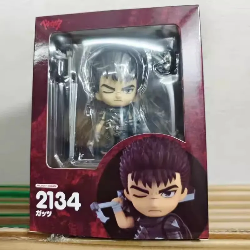 10CM 2134 Guts Figure Swordsman Warrior Anime Doll Action Figure PVC toys Collection figures for friend gift