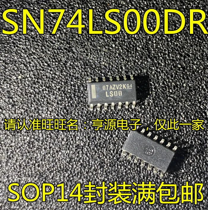 SN74LS00DR SN74LS00 LS00 SOP14  /   10PCS
