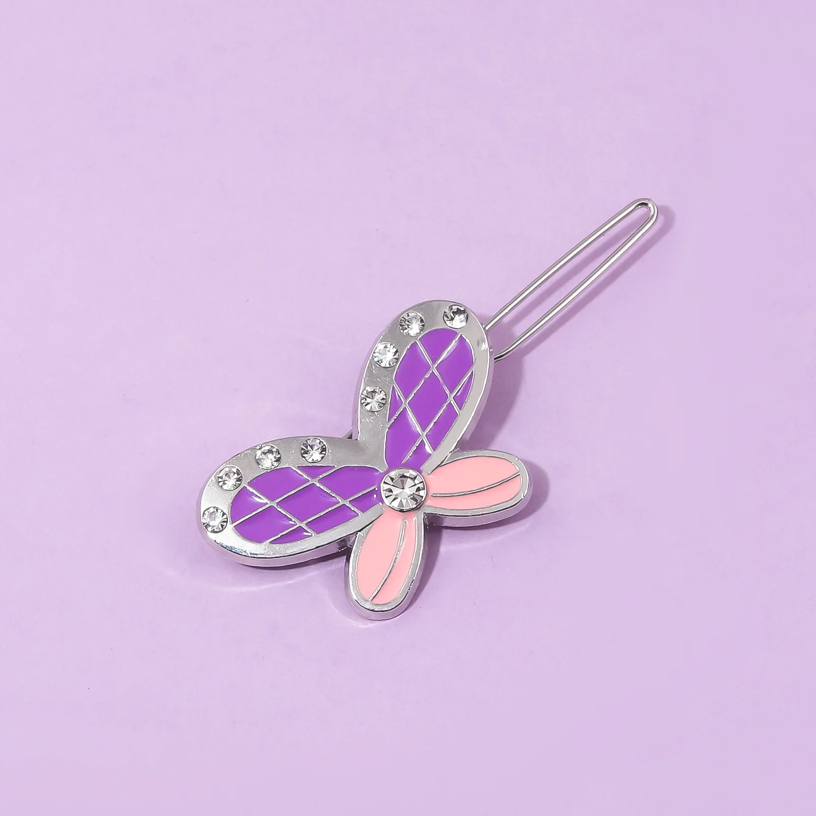 쿠로누마 사와코 보라색 나비 머리핀 여성 코스프레, 애니메이션 키미 니 토도케, 나로부터 당신까지, 소녀 헤어 액세서리 선물