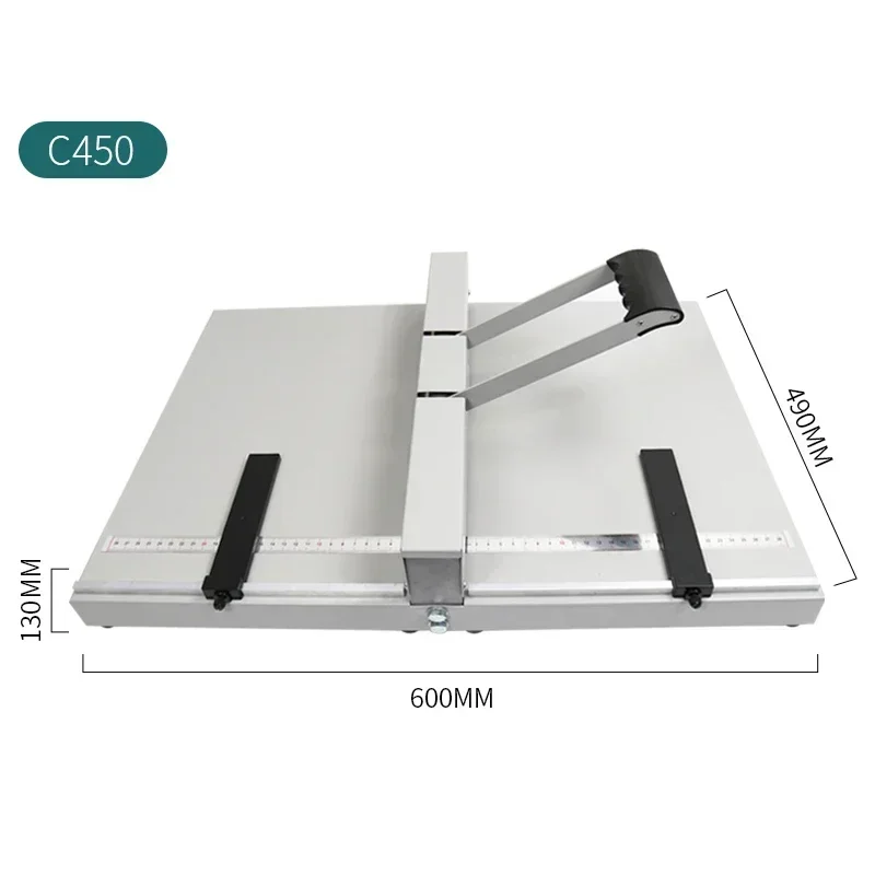 C350 Rillmaschine, manuelle kleine Falzmaschine, Rillmaschine, feste Linie, einfache Origami-Faltung