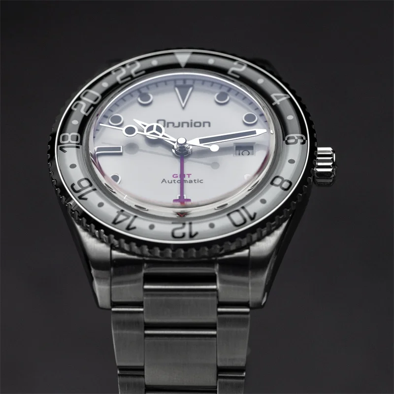 

Мужские часы Proxima GMT, 39 мм, винтажные автоматические механические наручные часы, 20 АТМ, водонепроницаемые, BGW-9, светящийся сапфировый безель, эмалевый циферблат