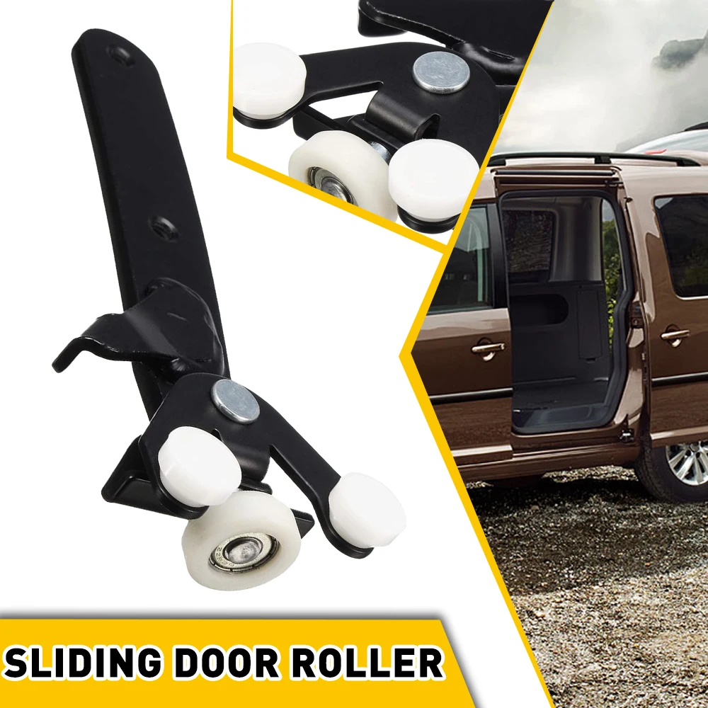 Car Sliding Door Roller Guide Hinge Bottom Right Left Side Sliding Door Roller Hinge For W Caddy 2003 2004 2005 2006 2007-2013