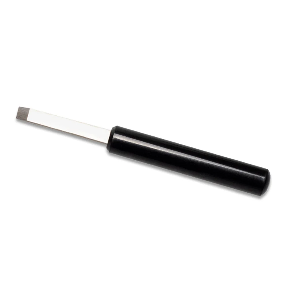 

Metal Watch Back Cover Opener Black Handle Ultra-Thin Radian Design for Pressure Case Backs Watch Opener Tool