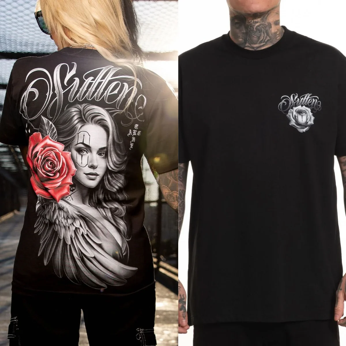 Destiny Standard Sullen Tattoo Art T-Shirt 100% Cotton Graphic Tee Men Women Summer Streetwear