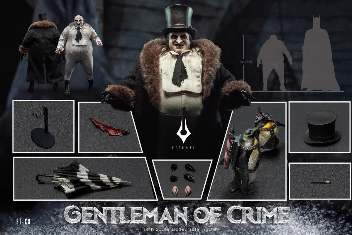 

ETERNAL TOYS ETX8 Gentleman of Crime 1/6 Scale Action Figure Full Set in Stock