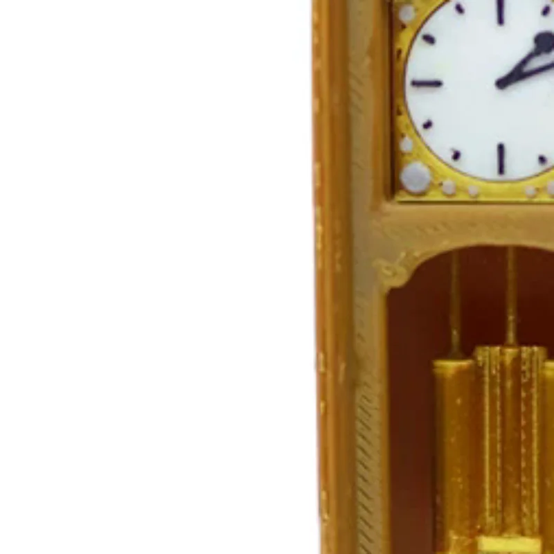 

1/12 Dollhouse Retro Standing Clock Grandfather Clock Model Dollhouse Living Room Furniture Decoration Doll House Scene Ornament
