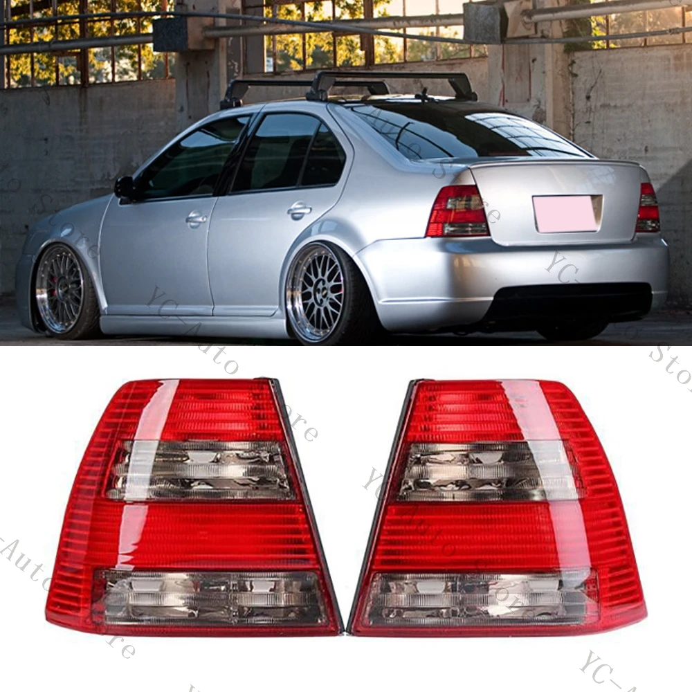 For Volkswagen VW Jetta MK4 GLI Sedan 1999-2007 US Version Rear Bumper Tail Light Brake Lamp Housing Car Accessorie Without Bulb
