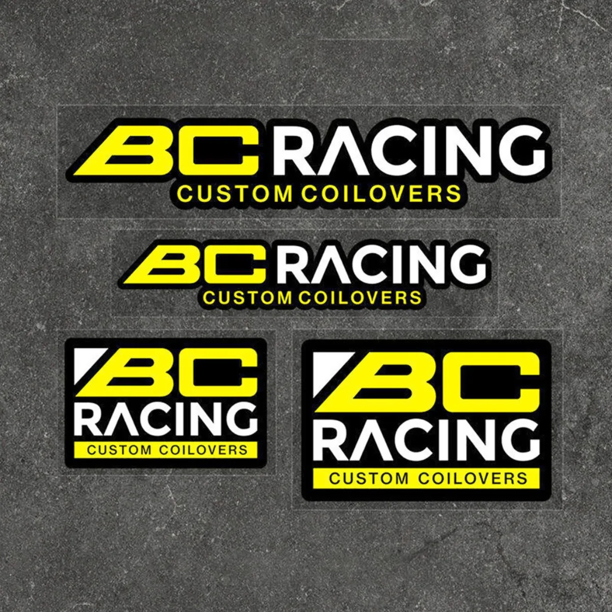Reflective BC RACING JDM Stickers Auto Car Modify Motorcycle Accessories Scooter Bike Skateboard Laptop Decal  for honda toyota