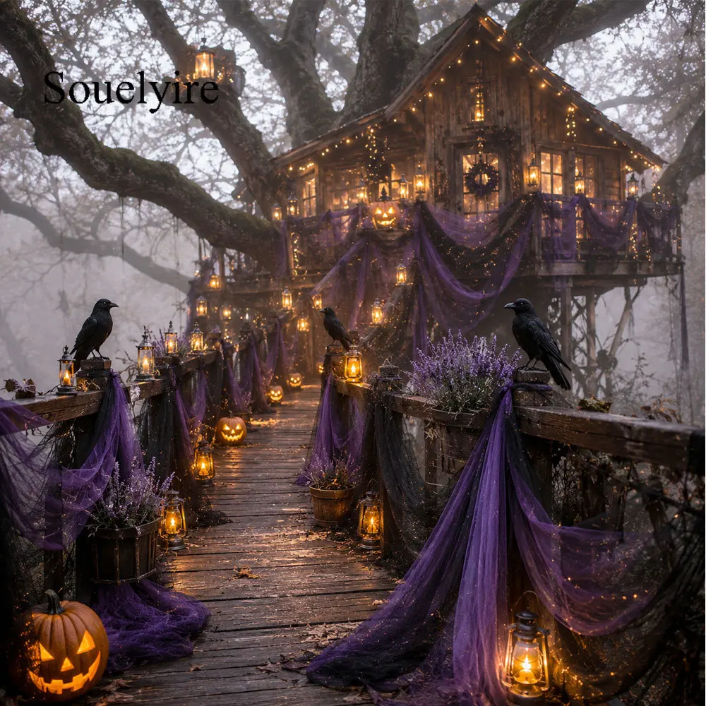 Schwarz/Lila Transparenter Tüll auf Rolle, für dunkle Halloween-Partys, Hochzeitsbankette, Geburtstage, Bogen-Blumenstuhl-Deko zum Selbermachen – Detail 5