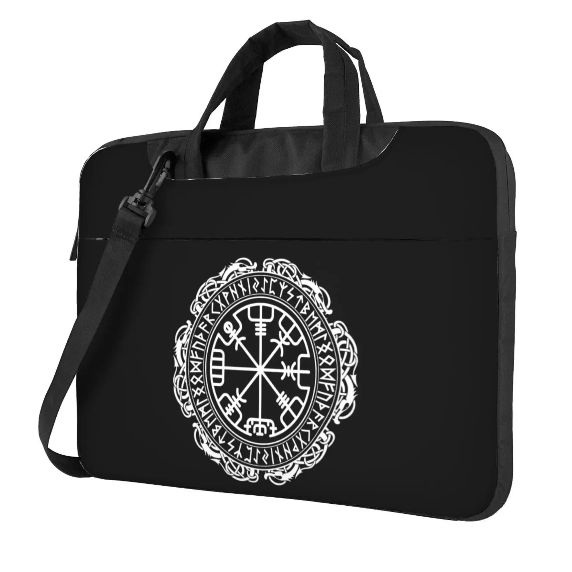 Viking Nordic Celtic Symbol  Laptop Shoulder Bag Compatible with 13/14/15.6 Inches Laptop Netbook Computer Cover Pouch