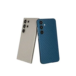 KZDOO Air Carbons Fiber PP Protector Case Thin AntiFingerprint Slim Lightweight Back Cover for Samsung S24/S24 Plus/S24 Ultra