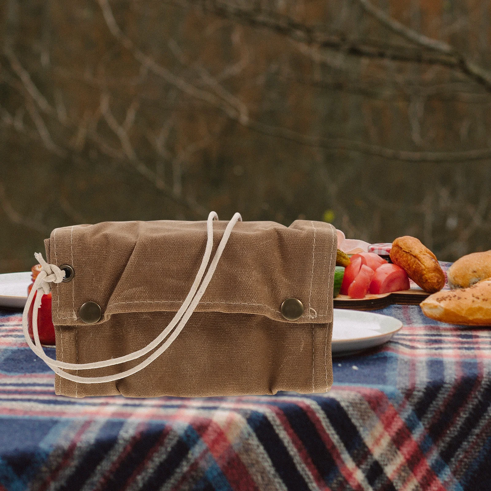 

1Set Portable Seasoning Containers Camping Spice Bottle Holder Storage Bag Travel Picnic Reusable Kit Camping Spice Bottle