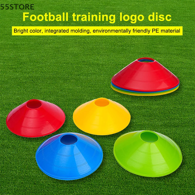 5 Buah Penyangga Latihan Sepak Bola Portabel Ringan Tempat Kerucut Sepak Bola Penanda Disk Penyangga Braket Penyimpanan Peralatan Olahraga Tim