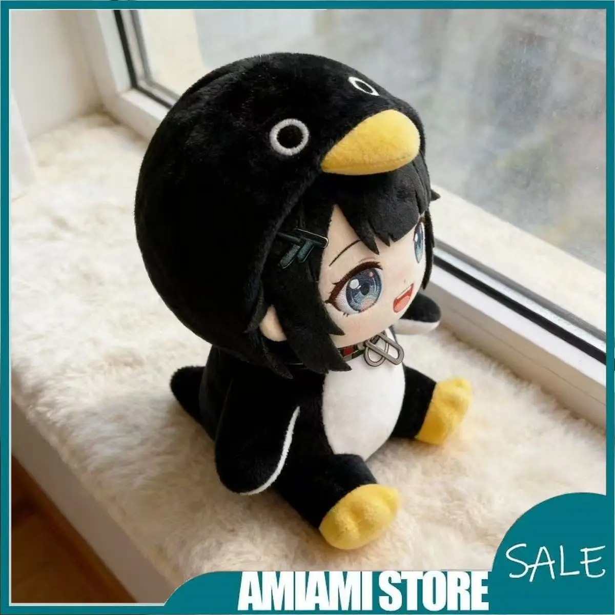 Kawaii Penguin Plush Doll Cute GuguGaga Figure Stuffed Animal Penguin Model Soft Plush Toy Decoration Birthday Gift Kids Fans