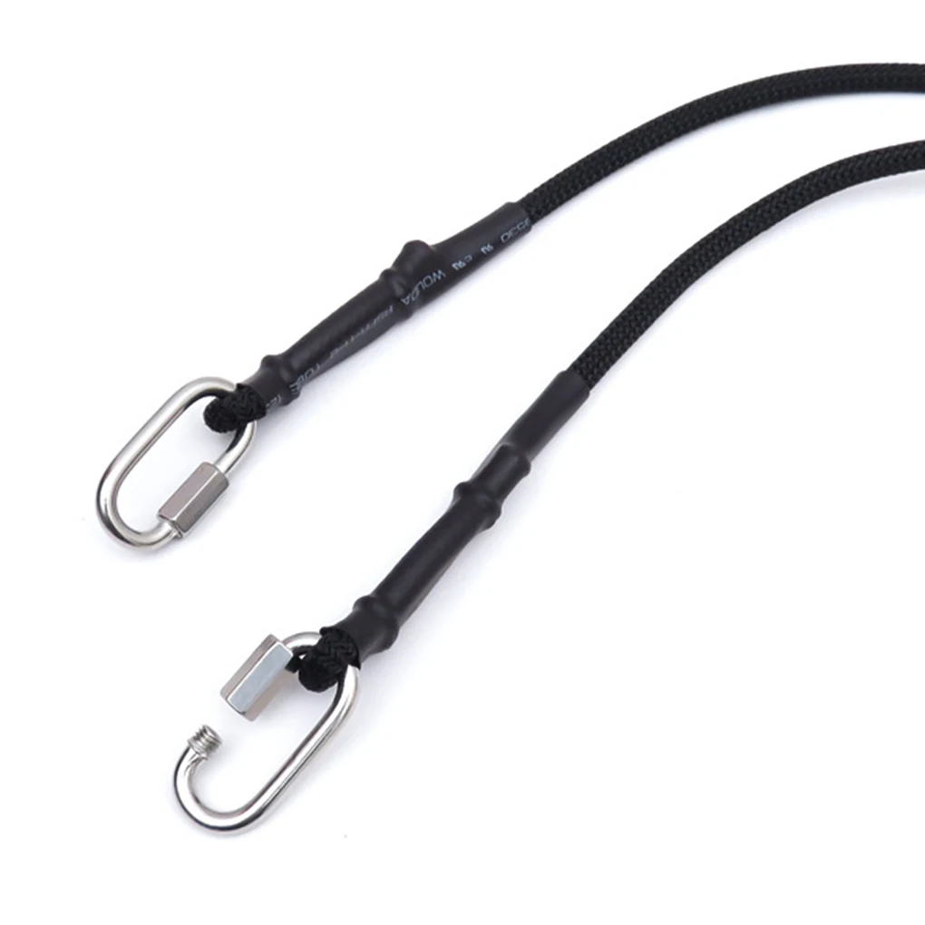 2 قطعة الغوص Sidemount بنجي الفولاذ المقاوم للصدأ المفاجئة المهنية حبل الرياضات المائية في الهواء الطلق تزوير كابل فضفاض #4