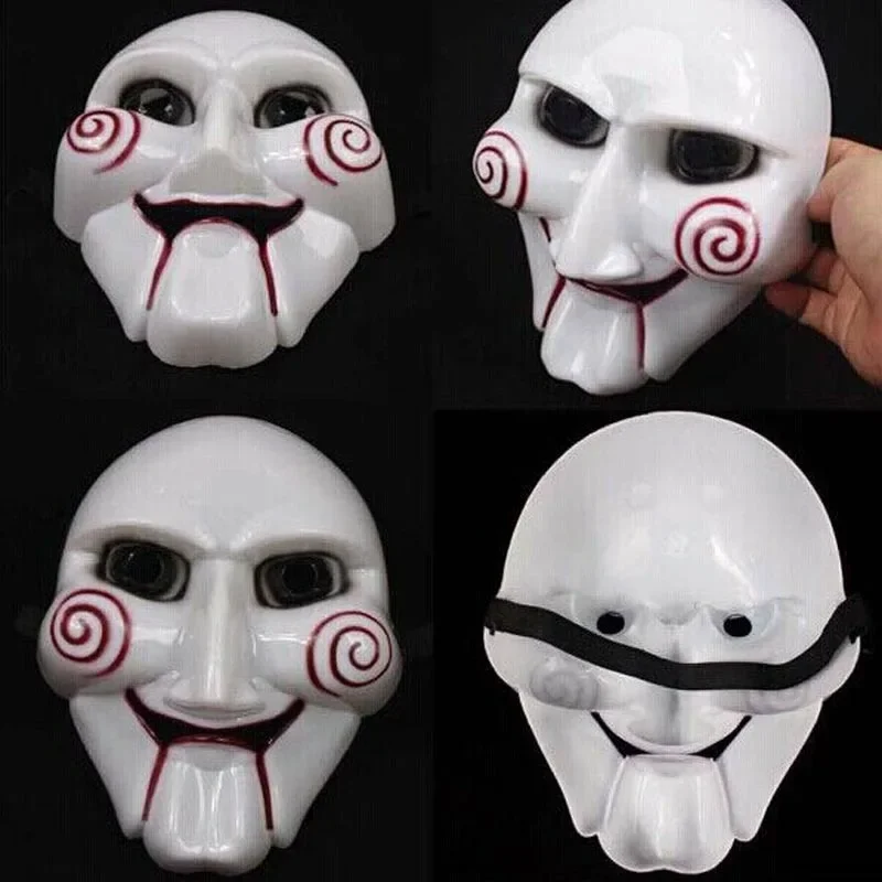 Halloween Scary Chainsaw Killer Mask Horror Cosplay Costume Party Fancy Dress Props 6
