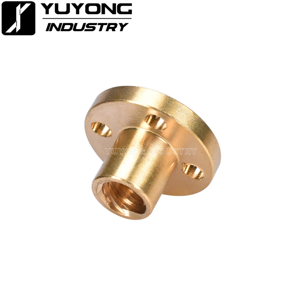 1pc TR8 ACME BRASS NUT for TR8x2/TR8x4/TR8x8 lead screw for Reprap 3D printer and CNC mill