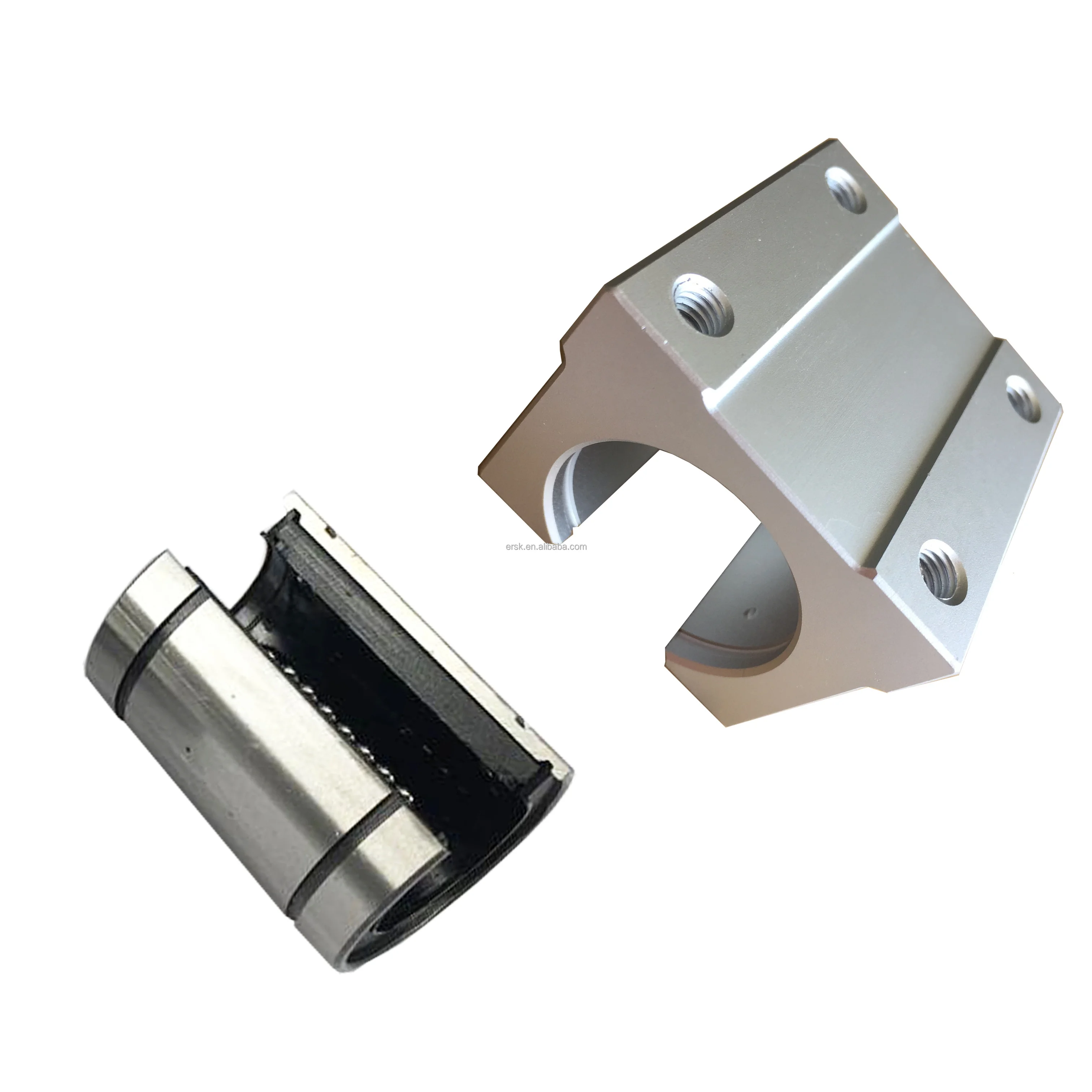 China Linear Guide Slide Rail 12 16 20 25 30 35 40 45  Bearing with Rod Shaft Guides for CNC