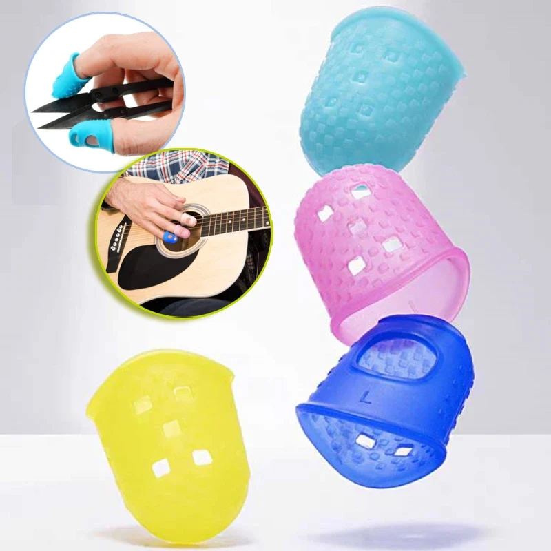 Multifunctional Silicone Finger Protective Cover Kitchen Cooking Tool Cut-Resistant Heat-Resistant Non-Slip Finger Guard