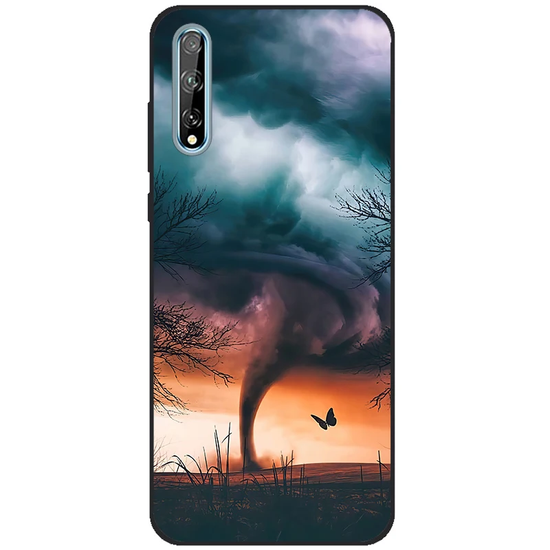 For Coque Huawei Y8P Case 2020 Silicone Painted TPU Soft Back Cover Phone Case For Huawei Y8P AQM-LX1 Y 8P 6.3\