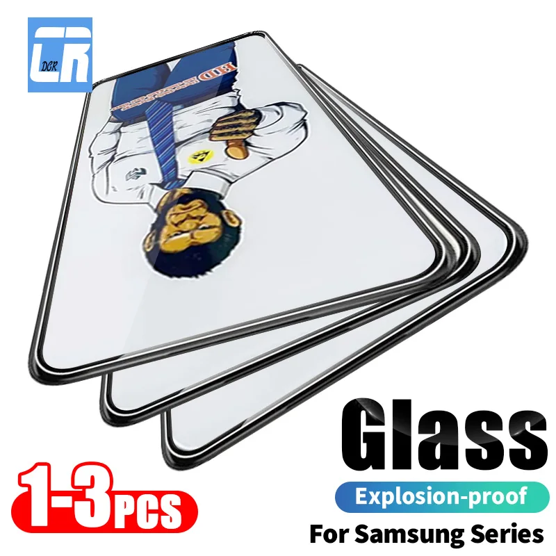 

1-3Piece Tempered Glass For Samsung Galaxy S21 6.2" 100D Screen Protector For Samsung S21 FE 5G 6.4" Full Cover Protection Film